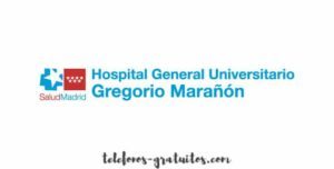 Hospital Gregorio Marañón telefono