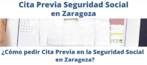 cita previa Seguridad Social Zaragoza - logo