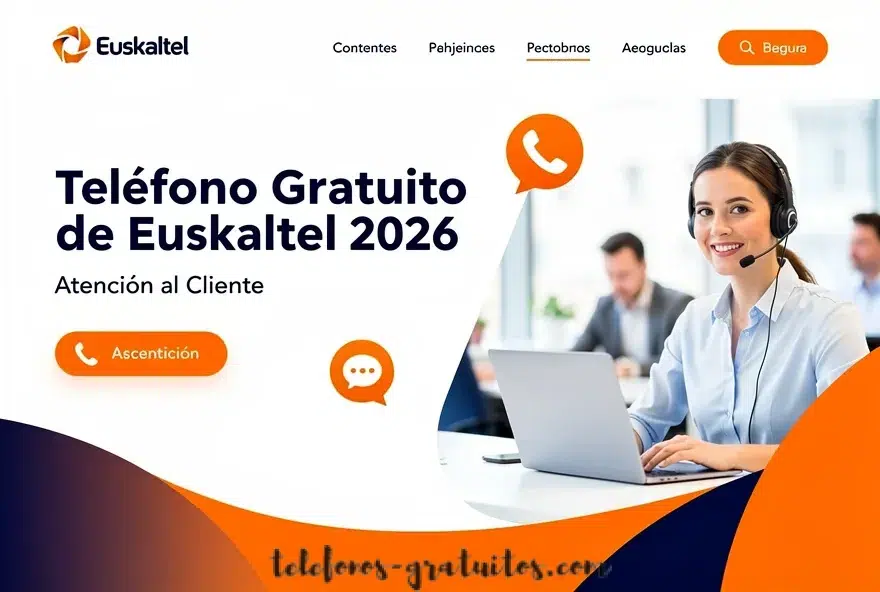 Teléfono Gratuito de Euskaltel 2026 – Atención al Cliente