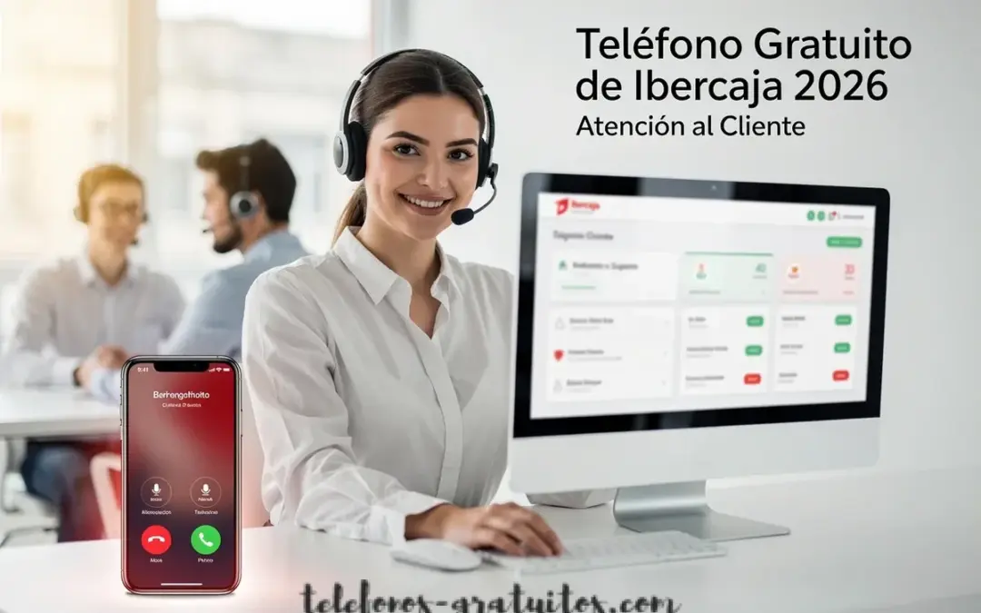 Teléfono Gratuito de Ibercaja 2026 – Atención al Cliente