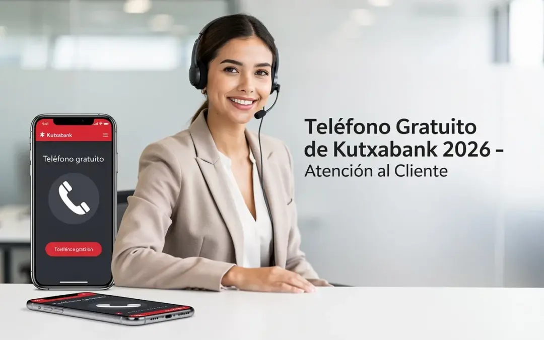 Teléfono Gratuito de Kutxabank 2026 – Atención al Cliente