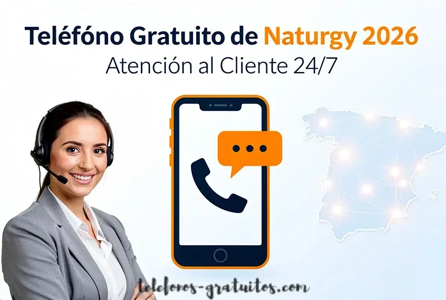 Teléfono Gratuito de Naturgy 2026 – Atención al Cliente