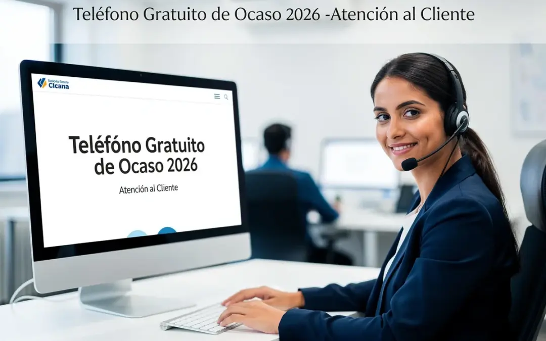 Teléfono Gratuito de Ocaso 2026 – Atención al Cliente