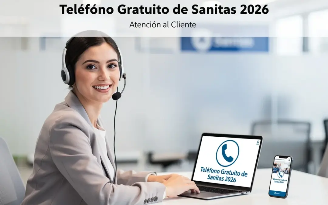 Teléfono Gratuito de Sanitas 2026 – Atención al Cliente