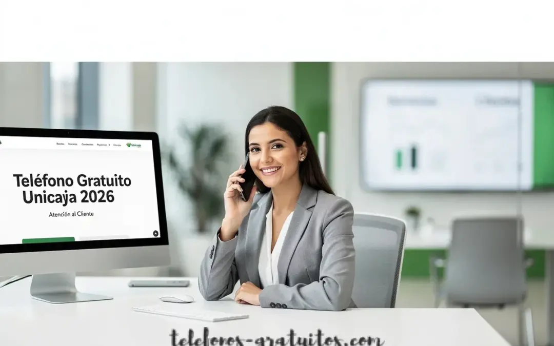 Teléfono Gratuito de Unicaja 2026 – Atención al Cliente