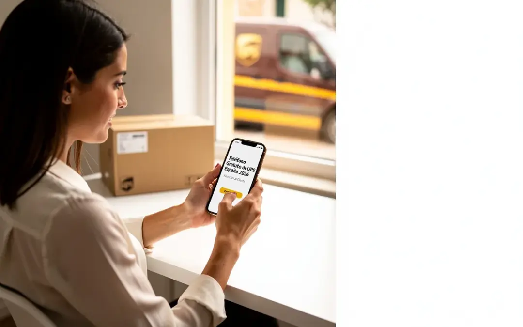 Teléfono Gratuito de UPS España 2026 – Atención al Cliente